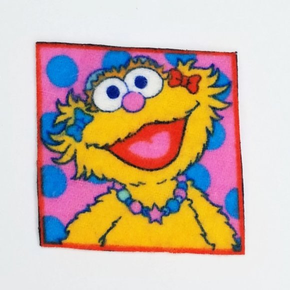 Sesame Street Iron On Patches Fabric Motif Appliques - Picture 5 of 10